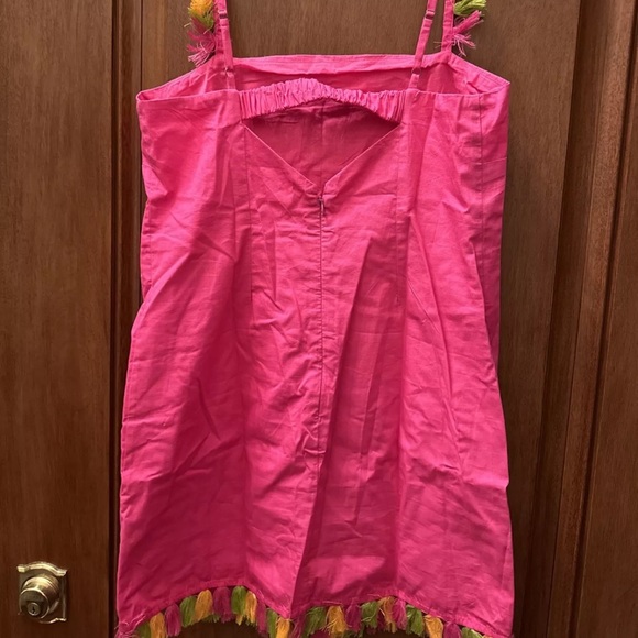 Anthropologie Hartley Fringe Shift Mini Dress - Picture 5 of 7